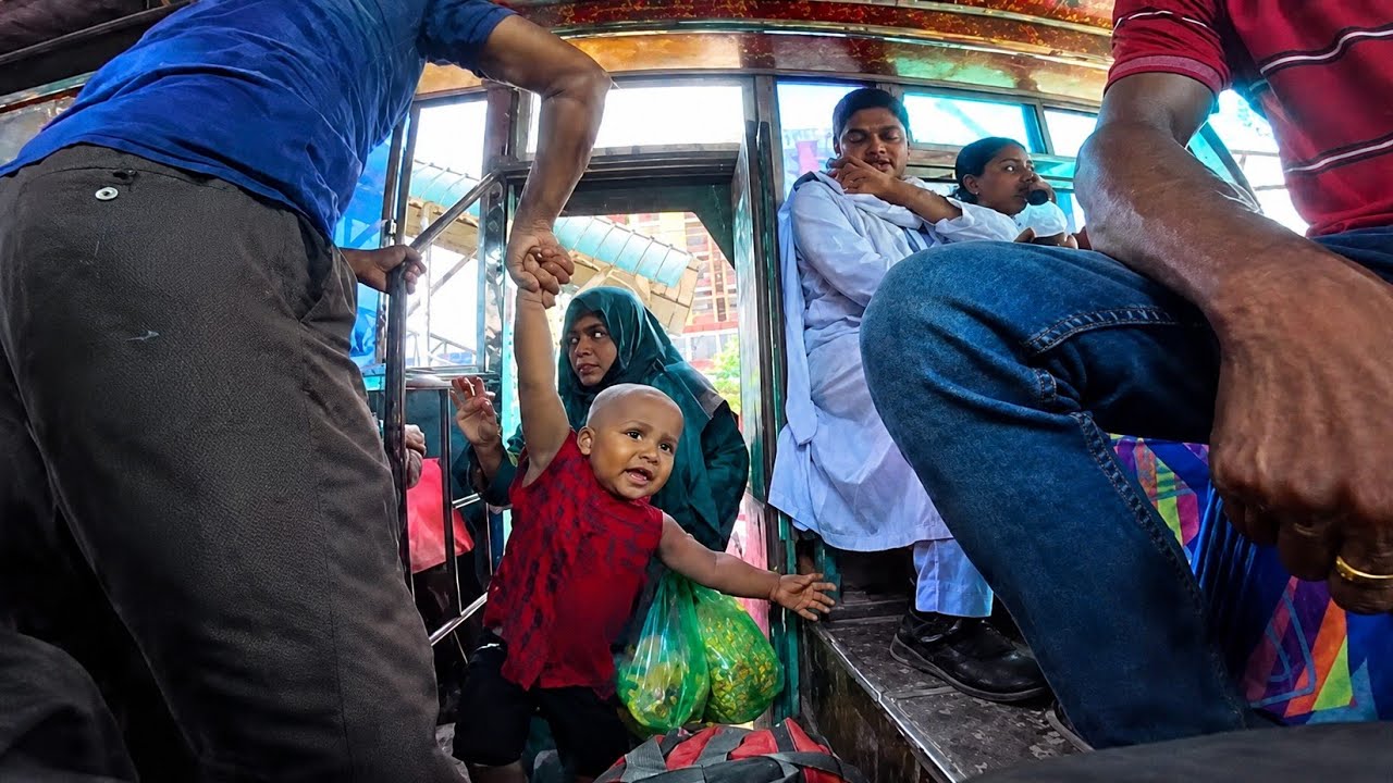 Crazy Crowded Bus Journey | Travel Chaos on the Road