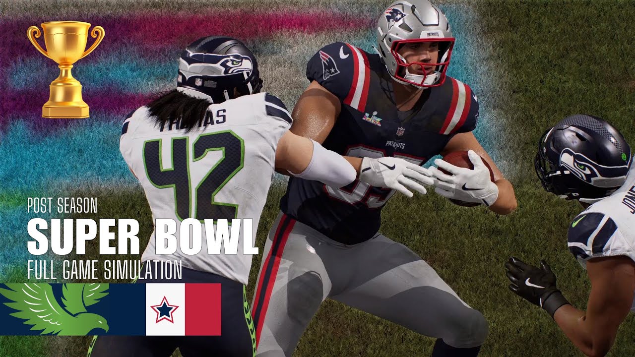 Seahawks vs. Patriots | 2025 Season Super Bowl | Madden NFL 26 Simulation