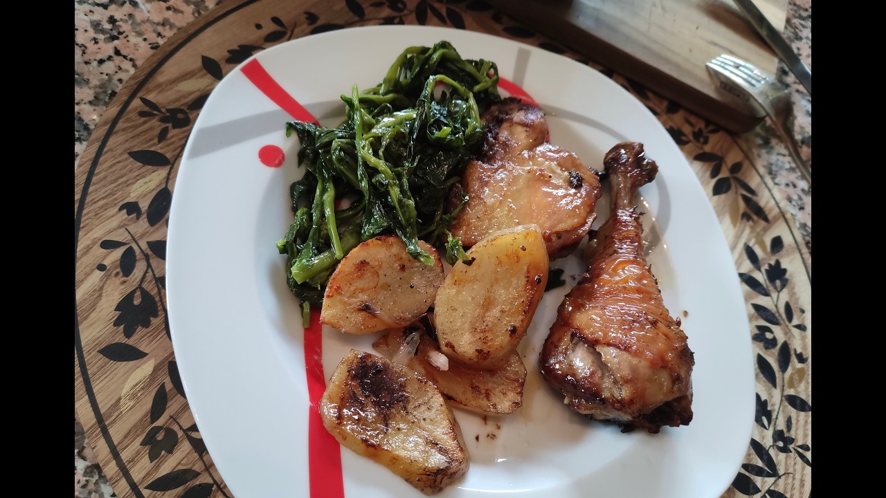 Arranjei o jardim , fiz frango caseiro na airfryer e fui ás compras.