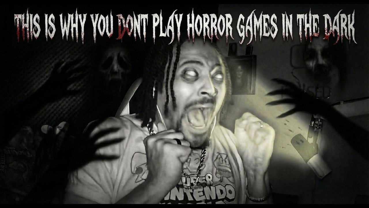 PLAYING HORROR GAMES IN THE DARK | Don't Play This | ISO 2004