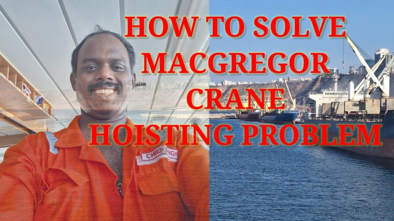 MACGREGOR CRANE HOISTING NOT WORKING. HOW TO SOLVE THE PROBLEM