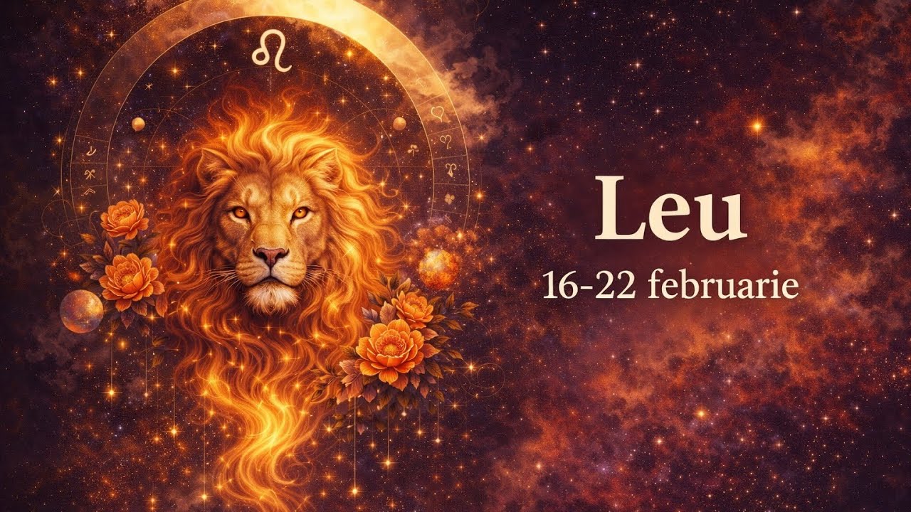 ♌ Leu:16–22 februarie 2026 Închizi definitiv capitolul neliniștii și esti mai puternic ca niciodată🔥