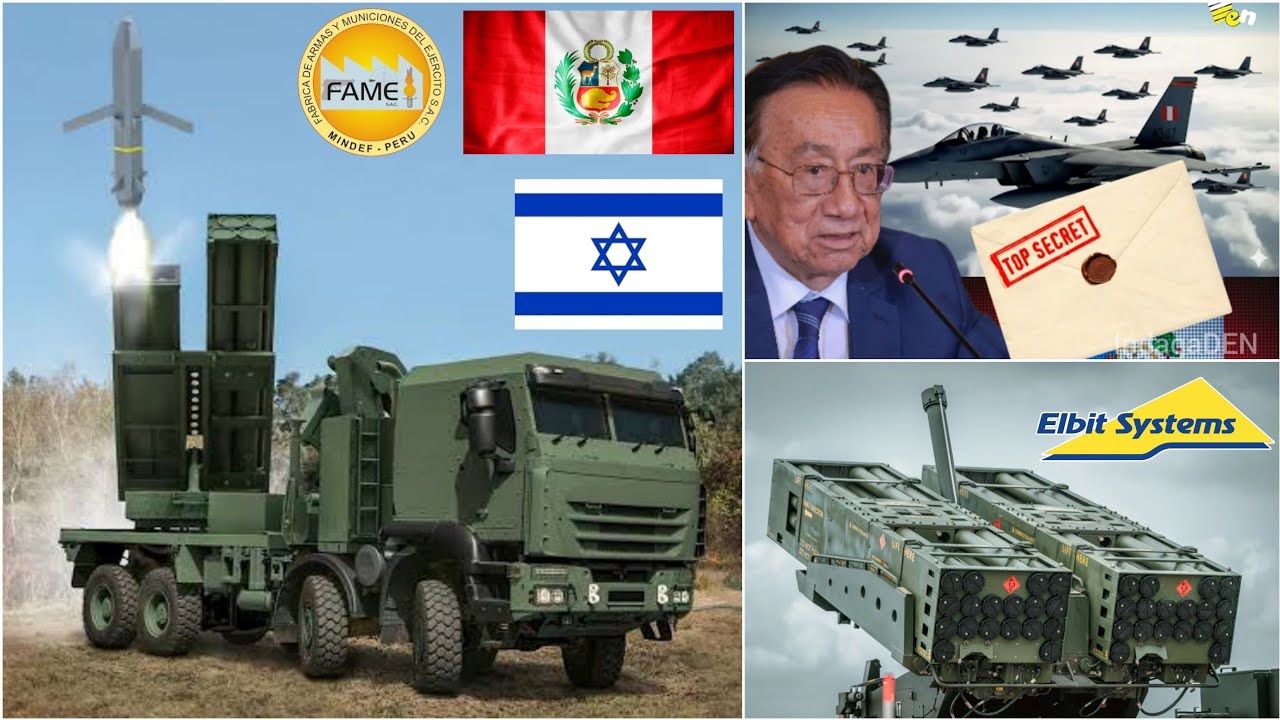 FAME SAC y ElbitSystems firmaron un contrato de $60 millones para el suministro de Mlrs‼️🇵🇪🇮🇱