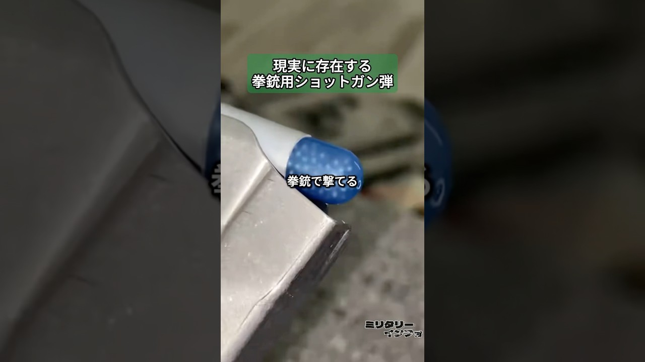 現実に存在する拳銃用ショットガン弾