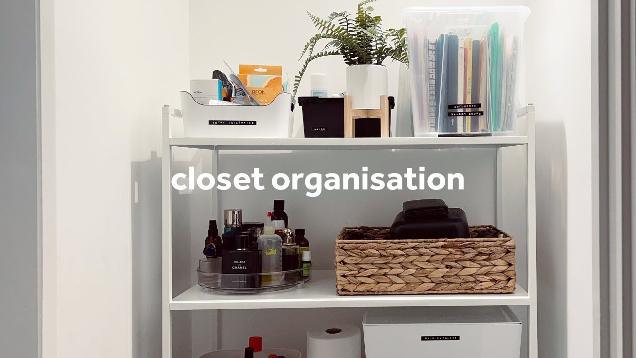 (not so) Linen closet organisation on a budget  |  IKEA haul  | Silent vlog