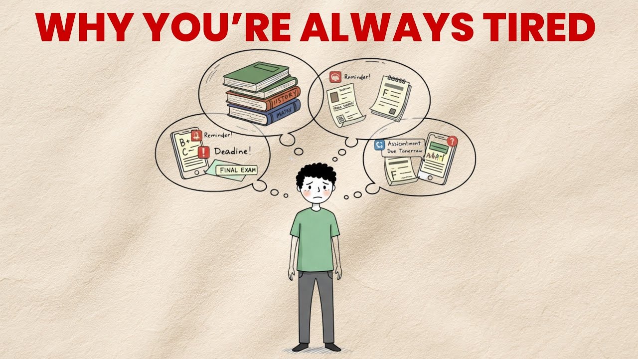 Why You’re Always Tired (Even When You Sleep Enough) | Mindset Craft