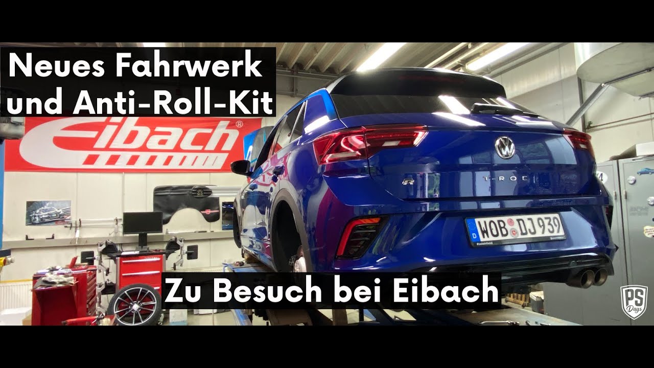 PS Days zu Besuch bei Eibach | Neues Fahrwerk für den T-Roc R