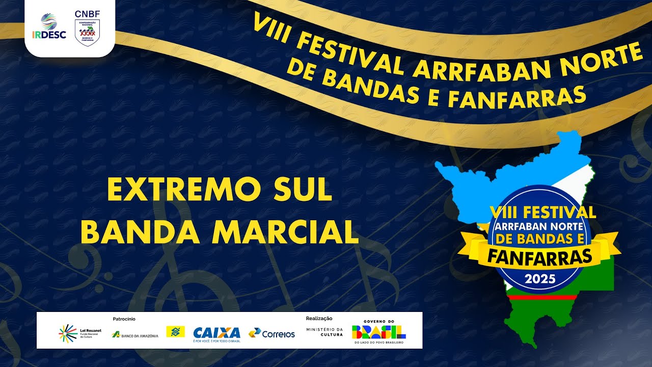 APRESENTA&Ccedil;&Atilde;O DA BANDA MARCIAL EXTREMO SUL - 2025