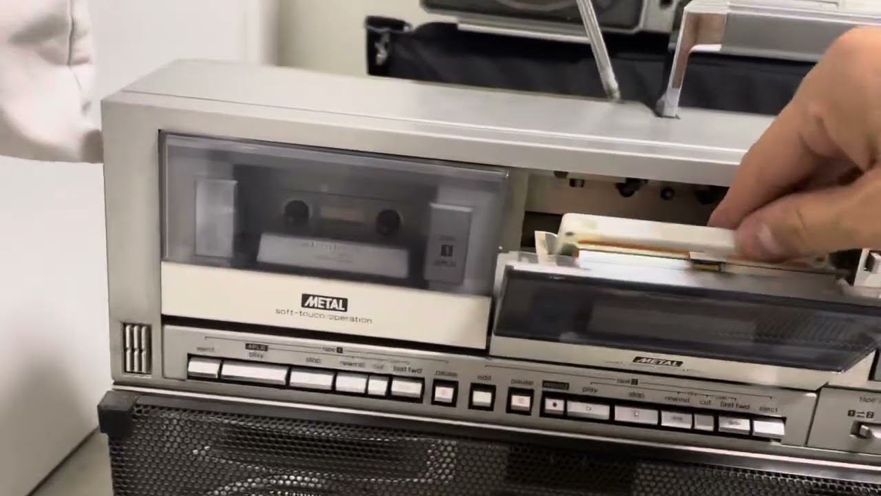 Sharp gf-777 japan radio boombox