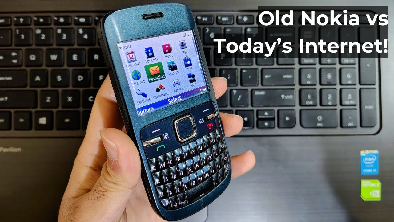 Can a 2010 Nokia C3-00 Still Browse Google in 2025? 🤔 Retro Tech Test! 📱
