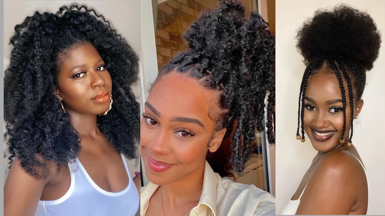 🤎TRENDY LOVELY NATURAL HAIRSTYLES 🤎