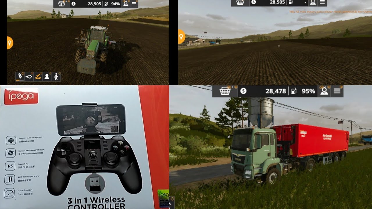 controle gamepad | FS 20 - direto.