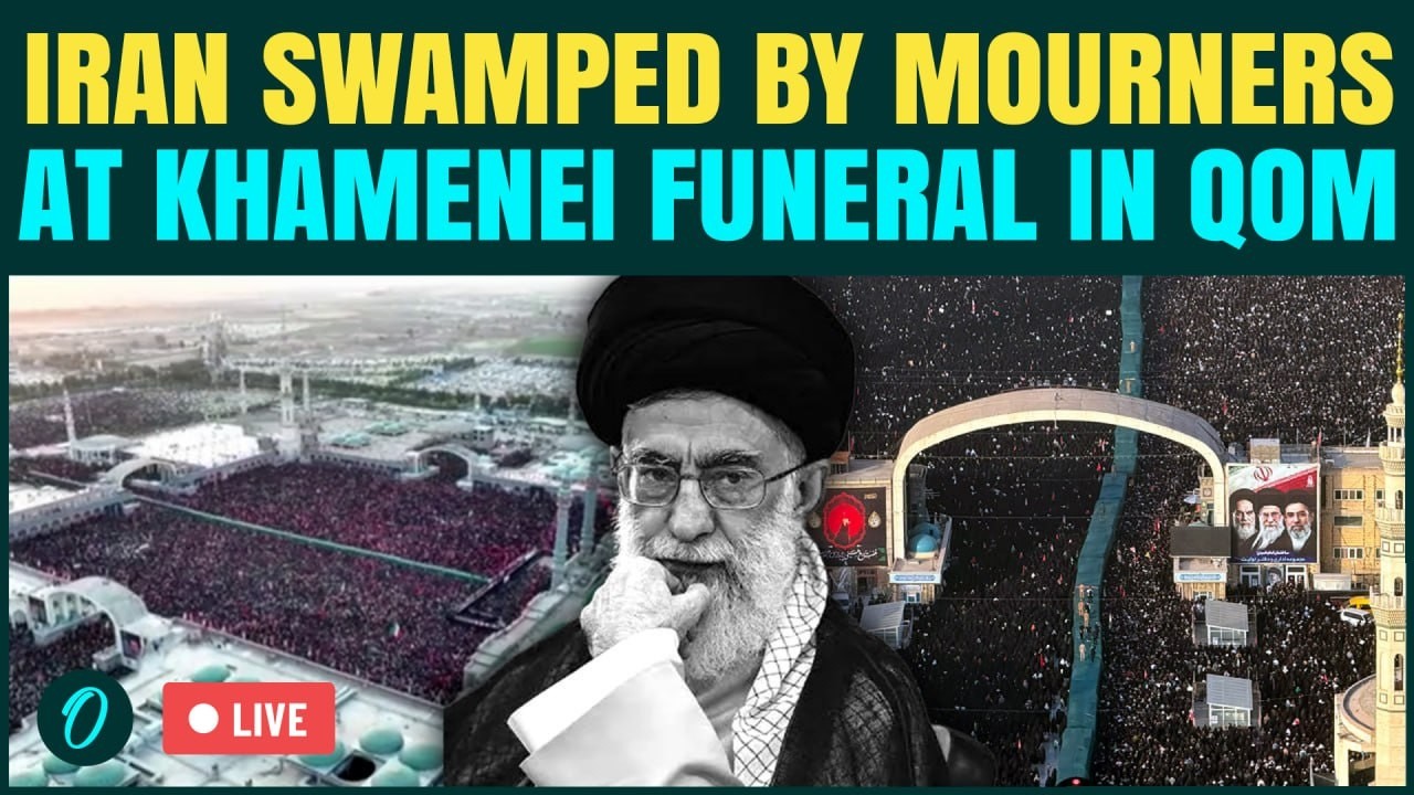Khamenei Funeral LIVE: Millions of Iranians Join Imam&rsquo;s Last Farewell At Jamkaran Mosque in Qom