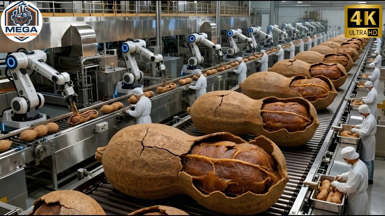 Inside a Modern Tamarind Factory: From Raw Tamarind Pods to Concentrated Paste (Full Process)
