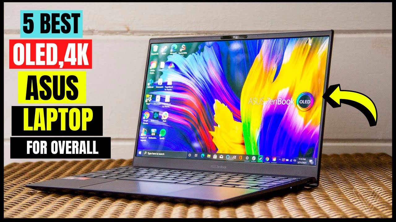 Top 5 ASUS Laptop 2024 | Best OLED Ultra-Slim, AMD Ryzen 7,GeForce RTX for Multitasking & Gaming!