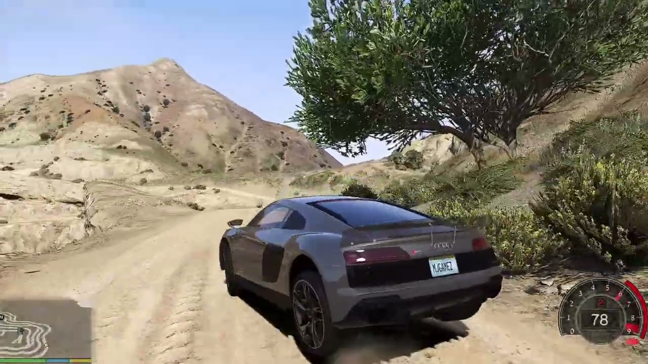 AUDI R8 Enhanced sound+ 4k vision MJGAMEZ