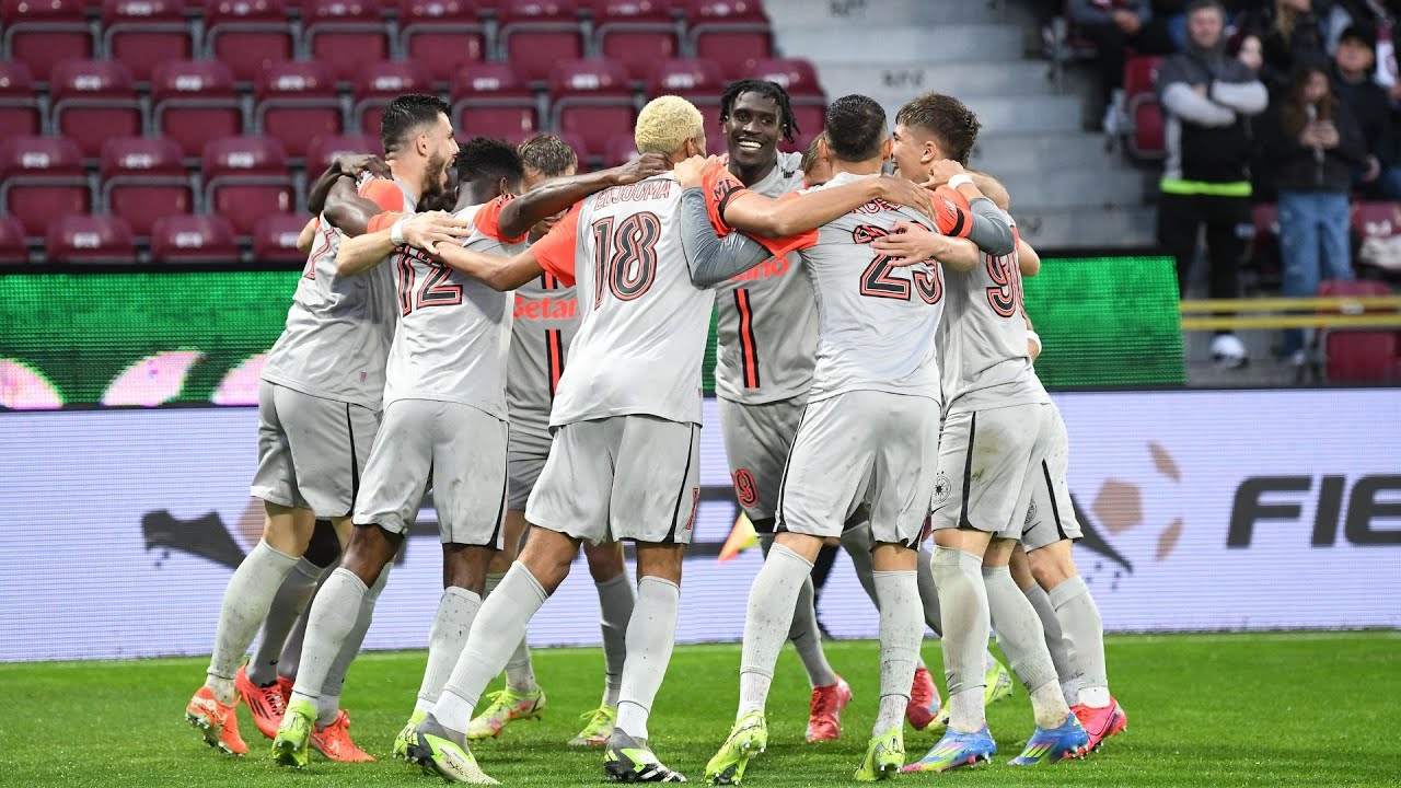 REZUMAT | CFR Cluj - FCSB 1-1.Campionii termină neînvinși un play-off pe care l-au dominat autoritar