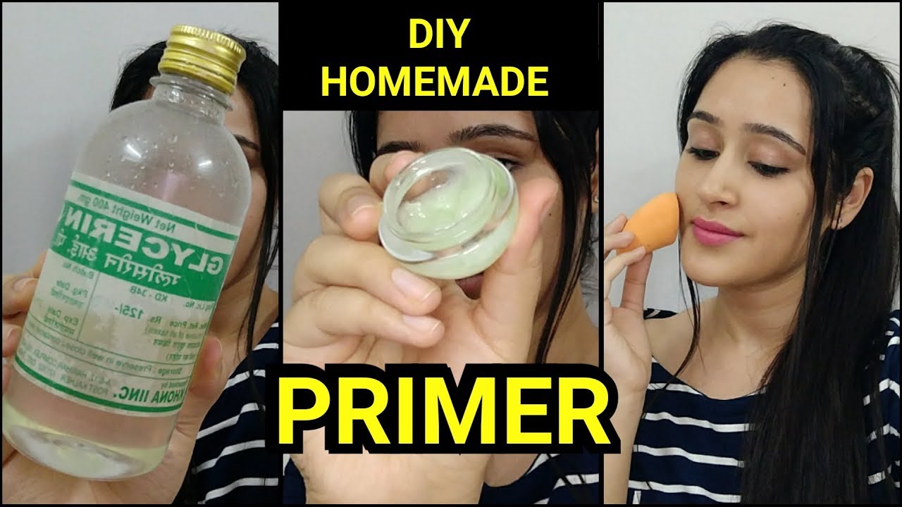 Make MAKEUP PRIMER AT HOME- EASY DIY MAKEUP PRIMER