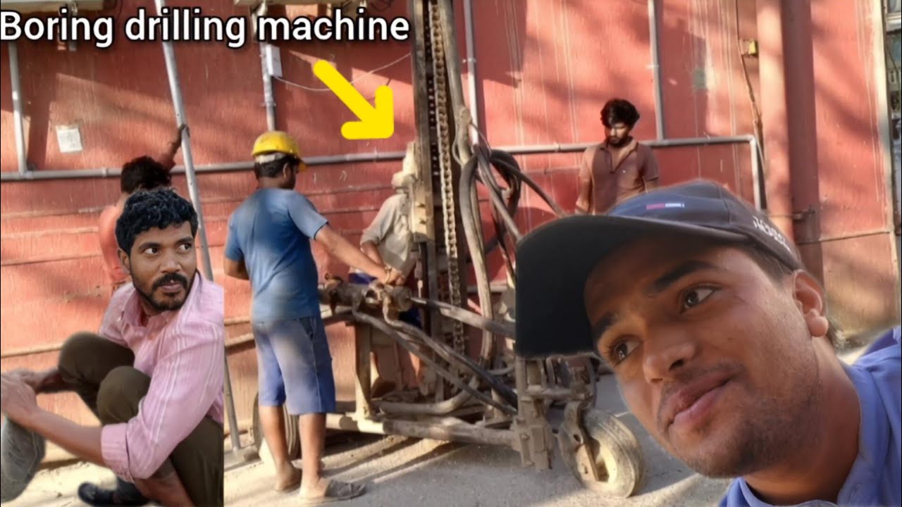 Borewell Installation Work at Our Store | Vlog