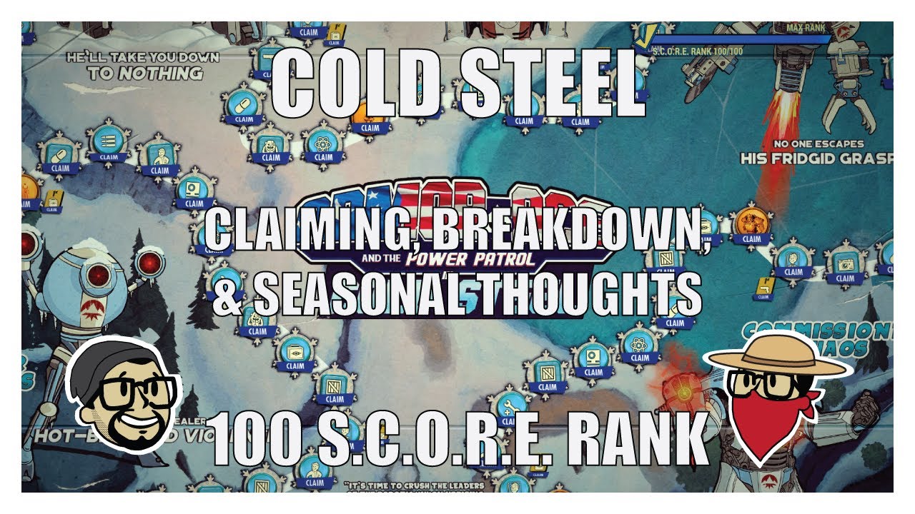 Fallout 76 - Season 4 - 100 SCORE - Cold Steel
