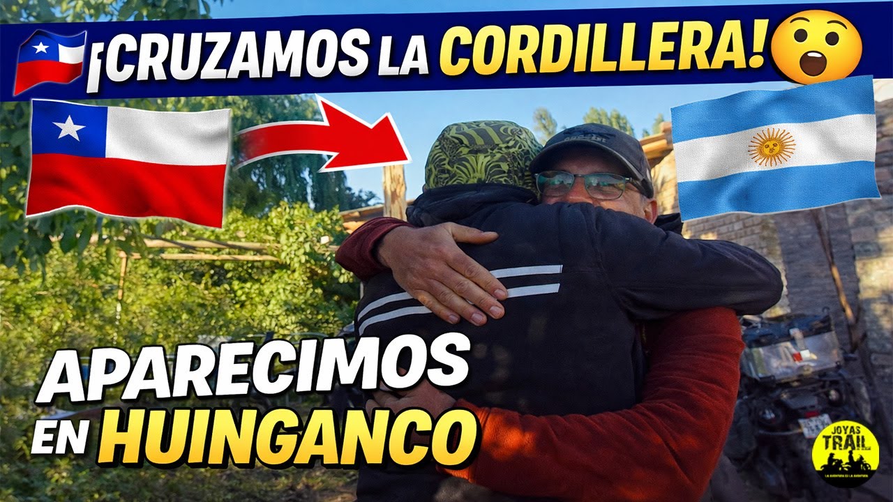 😱 ATRAVESAMOS LA CORDILLERA DE LOS ANDES Y APARECIMOS EN HUINGANCO | NO LO PODÍAN CREER 🇦🇷