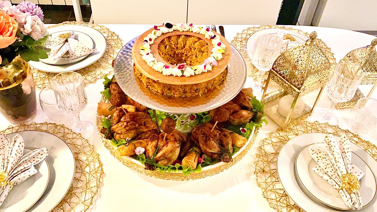 أول مرة على اليوتوب 🌸، كوكلي معمر بالشومپينيو و السبانخ، قدمتو مع الروز بالخضر كيجي رااائع 🌸