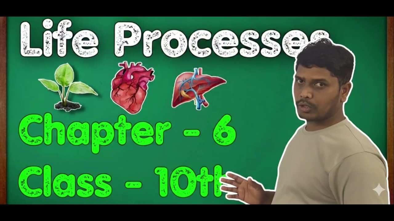 Life processes chapter class 10th cbse board #Revision in one Shot  