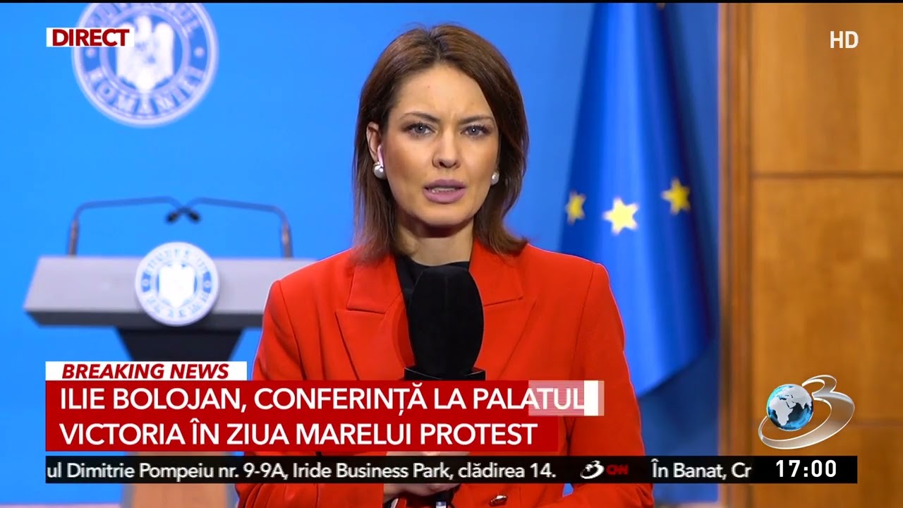Ilie Bolojan, conferință la guvern după apariția raportului privind alegerile