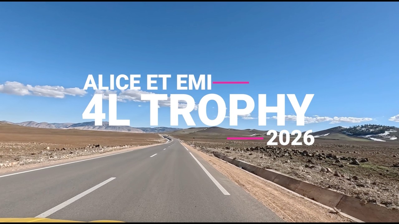Alice et Émi au 4L TROPHY 2026