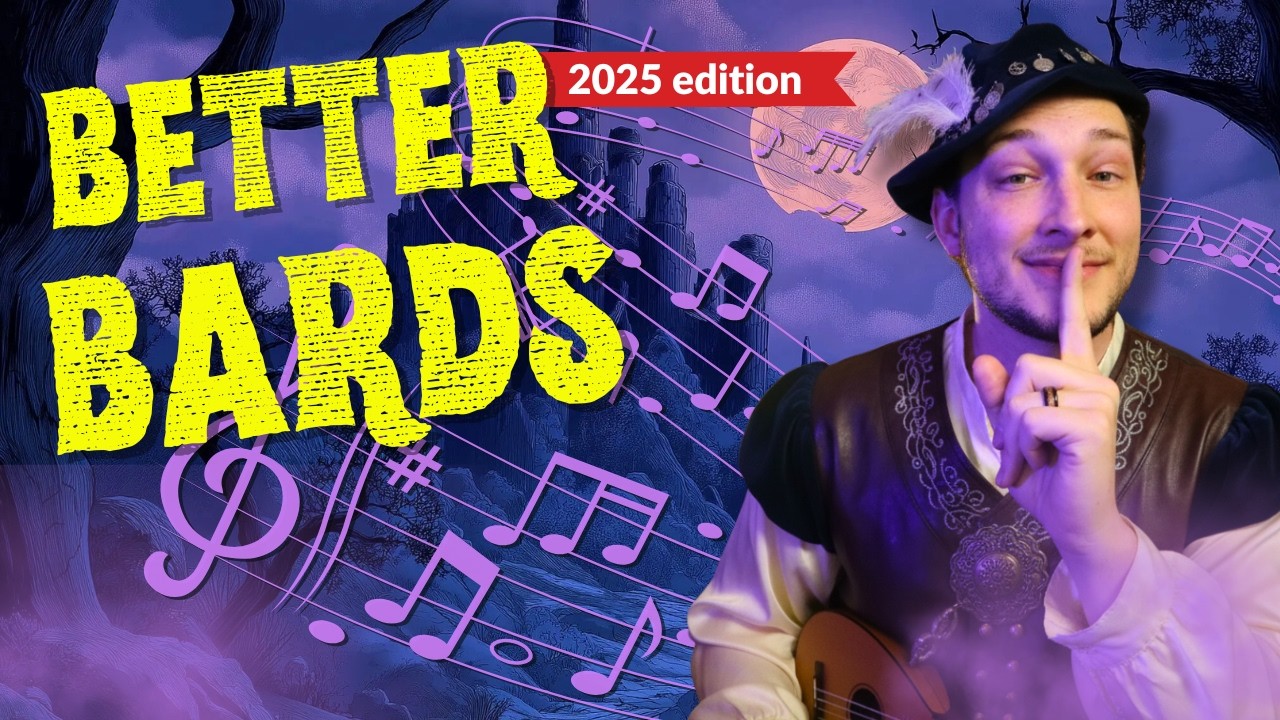 10 Unique Ideas for your next Bard Character | D&D 2025 Edition!