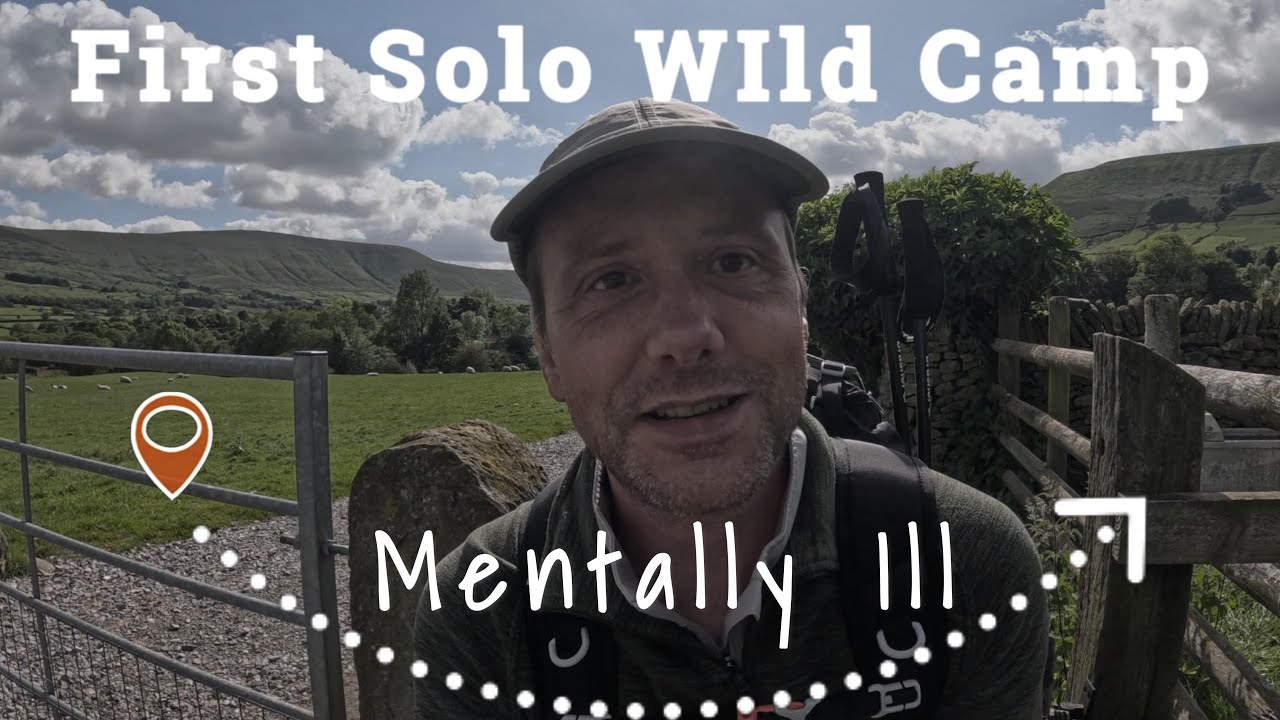 First Time Solo Wild Camping with Mental Illness in the Peak District.