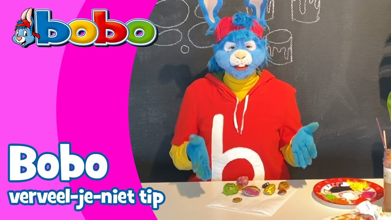 Stenen beschilderen • Bobo verveel-je-niet tip 20