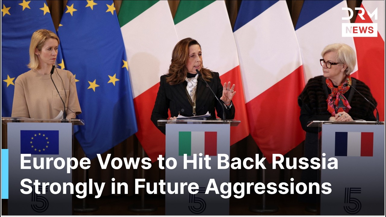 JUST IN: EU's Kaja Kallas Warns Russia, UK Vows Unwavering Support for Ukraine at E5 Presser | AC1G