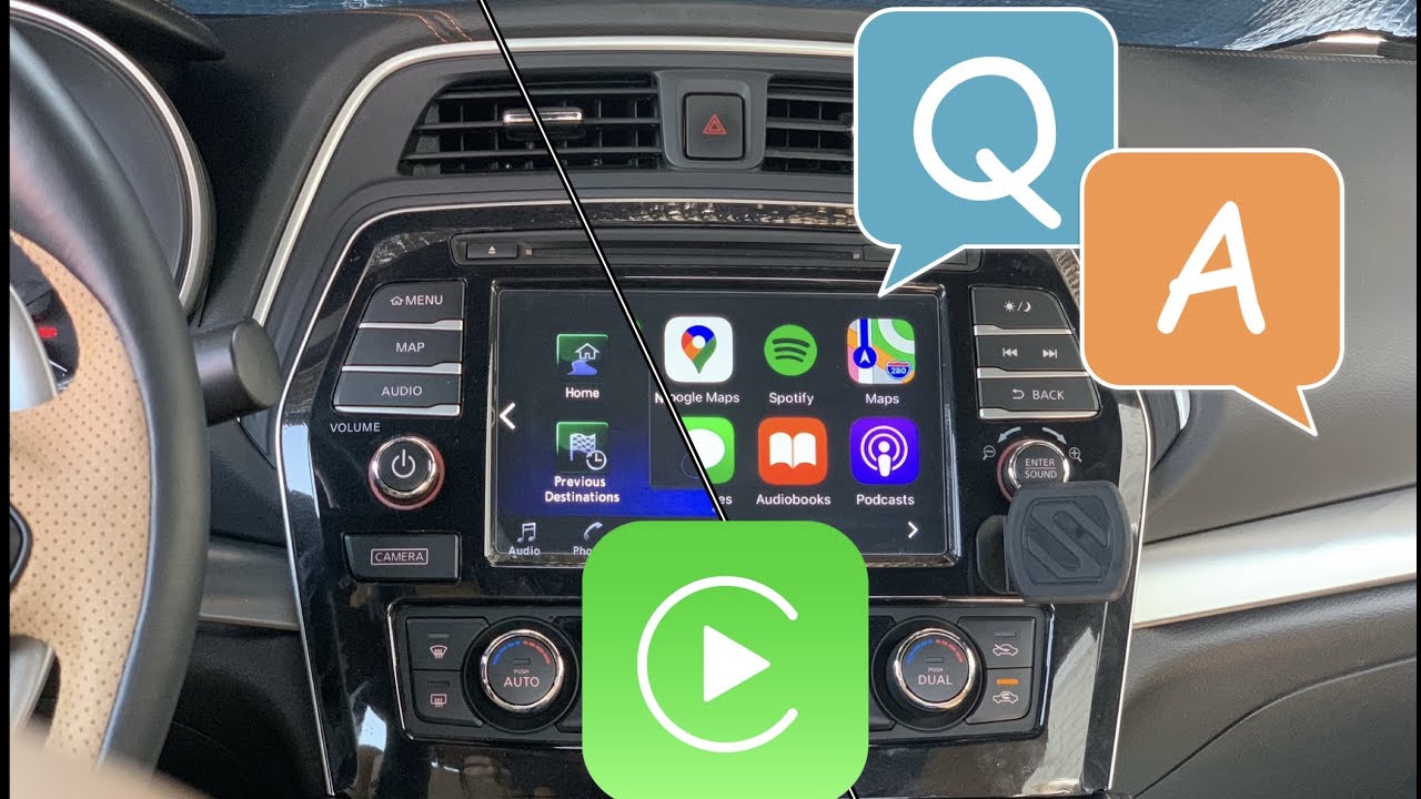 مراجعة لتجربة شاشة CarPlay على سيارة Nissan Maxima SR