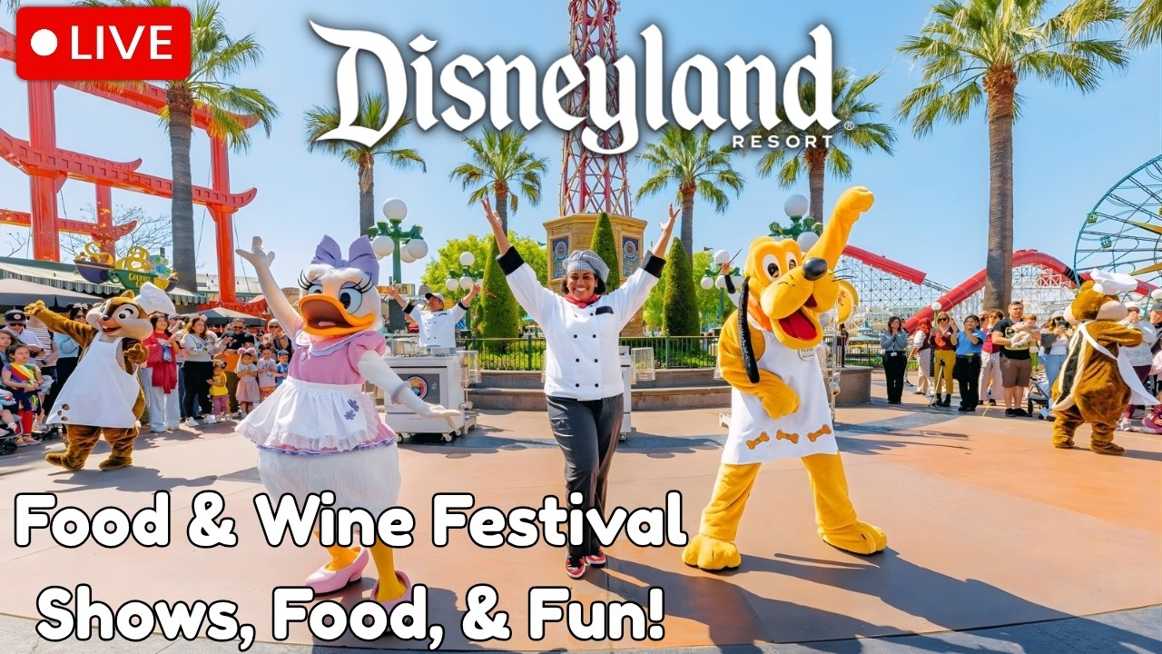 DISNEY Sunday Shows, Food, & Fun at Disneyland Resort! #livestream