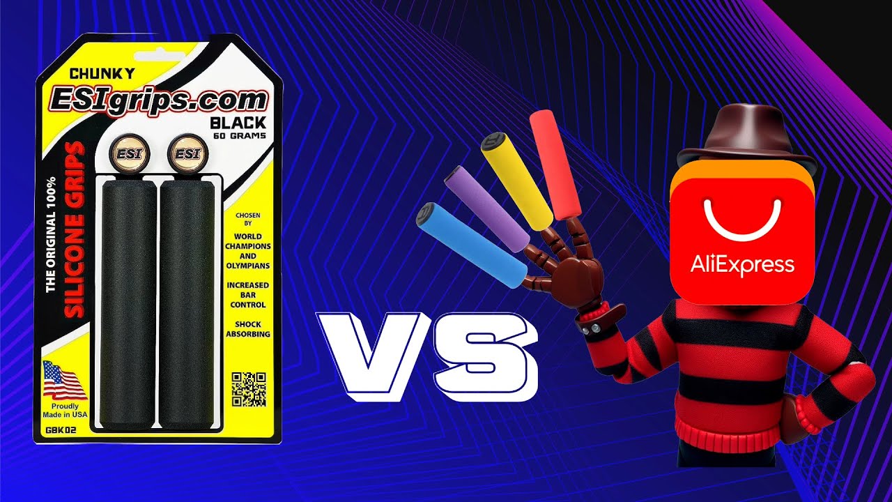 Dos versiones de puños clones Esigrips de Aliexpress, serán iguales al original?