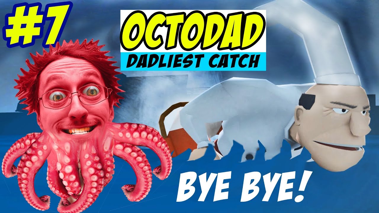 Octodad: Dadliest Поймайте Часть 7: Я бросаю Повара в океане! Пока-пока! (Море Комментарий Ноги PC)