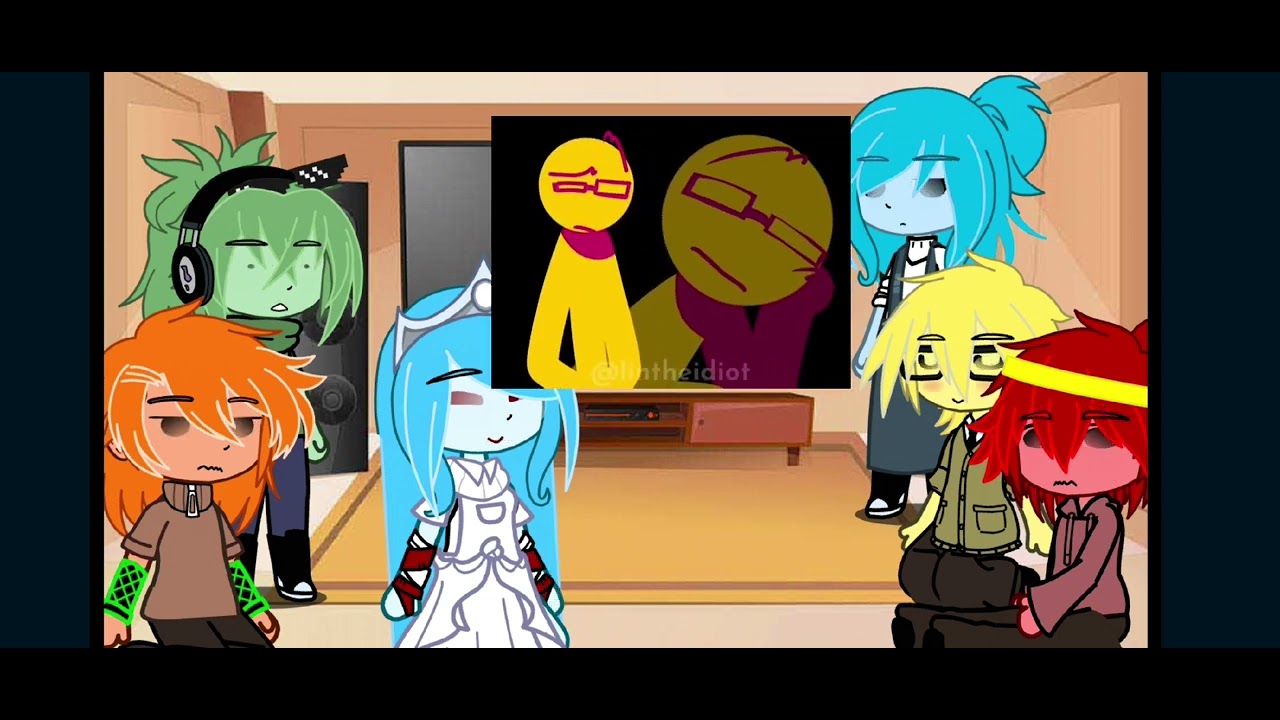 ALAN BECKER REAC TO JIJI TSC GREEN BLUE RED YELLOW GACHA 