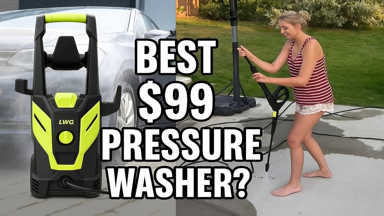 I Tested This $99 Pressure Washer... The Results SHOCKED Me! LWQ Electric Pressure Washer Review