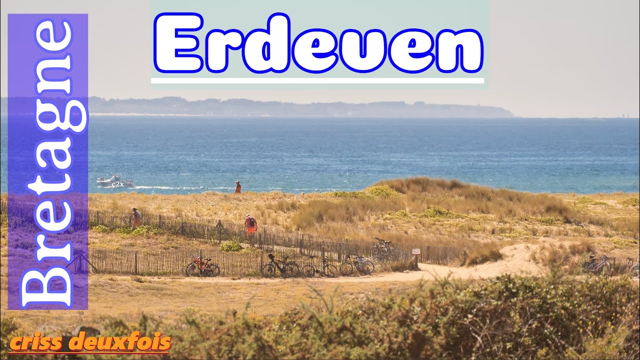 Erdeven ; Dune ; Vue Sur La Mer et L'île de Groix ; Kerminihy ; Morbihan ; Bretagne Sud ; France
