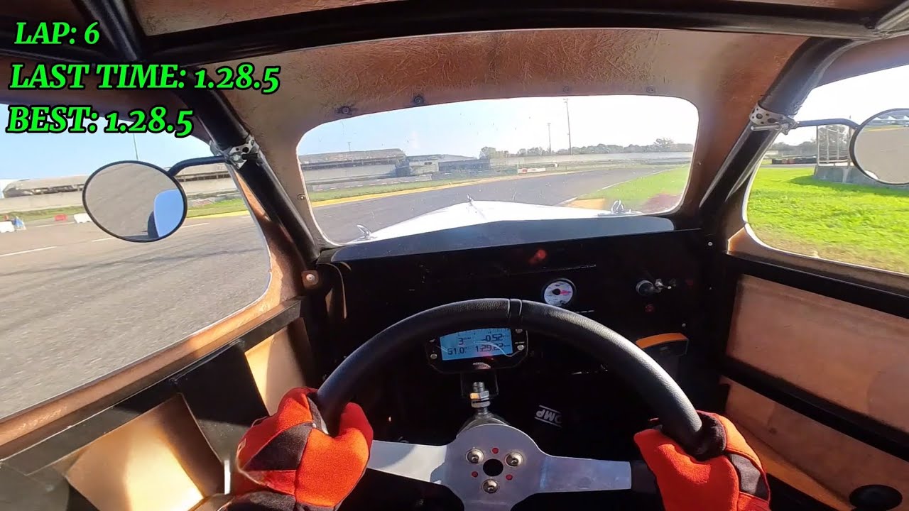 Legend Cars - Castelletto di Branduzzo - Sessione crono da 20 minuti, full video. Best Lap 1.28.5