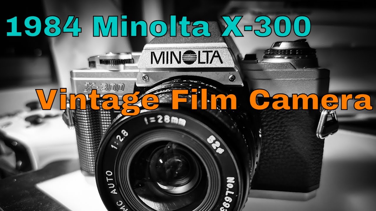 1984 Minolta X-300 - Vintage Film Camera