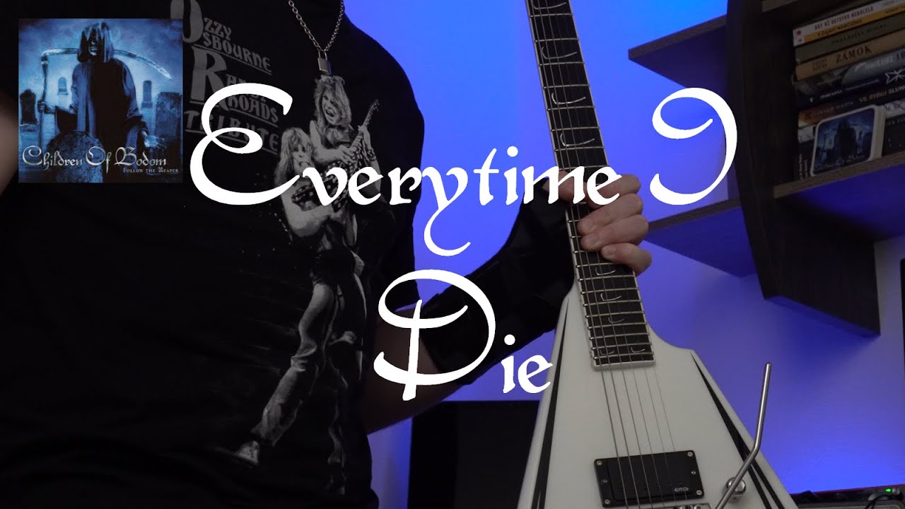 Children of Bodom - Everytime I Die cover - Tab in the description, lyrics in subtitles