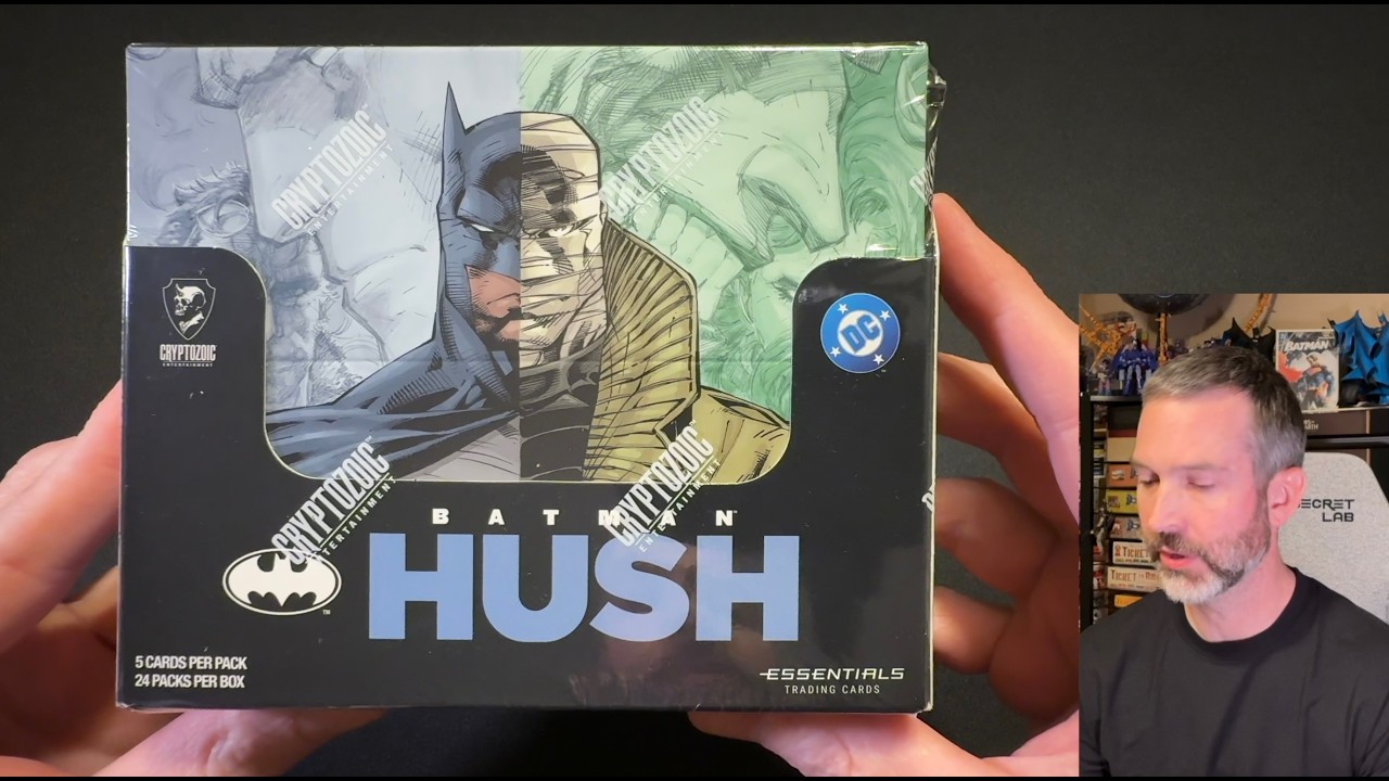 Batman Hush 🤫 trading cards, featuring Jim Lee art