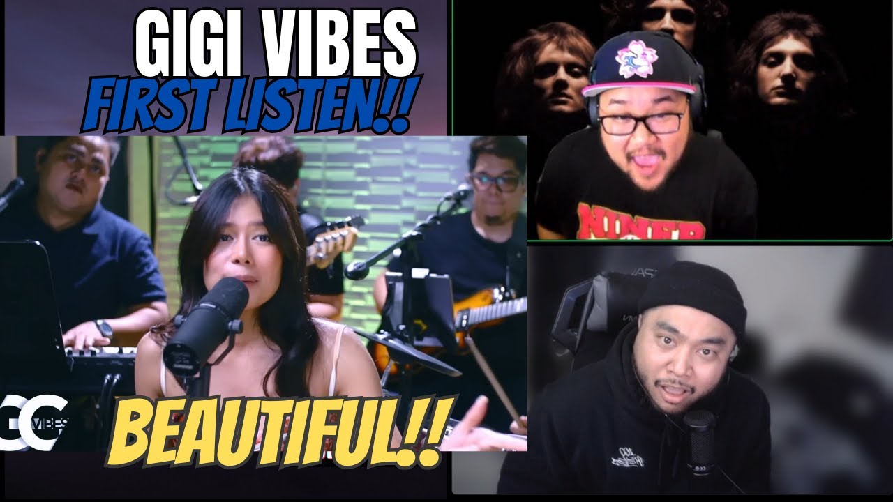 First reaction to Gigi Vibes! - Through the Fire × Piano in The Dark and Paramore Decode. Amazing!!