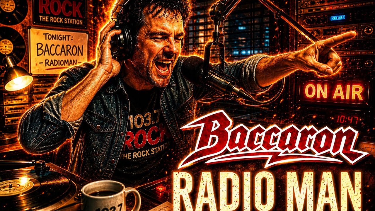 Baccaron - Radio man (Official musicvideo)