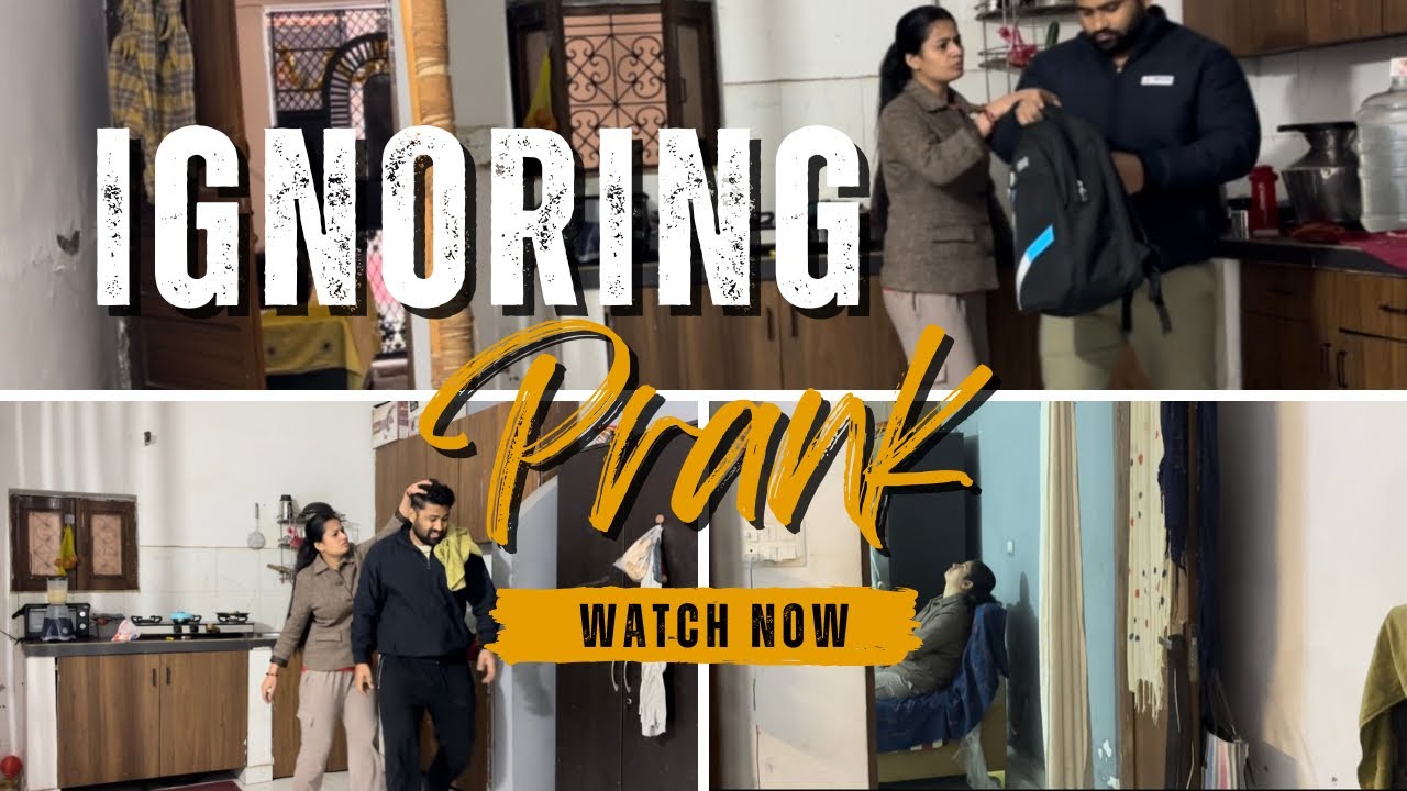 Ignoring Prank With Wife#comedy #viralvideo #youtubevideo @YouTube #minivlog #video #prank #viral 