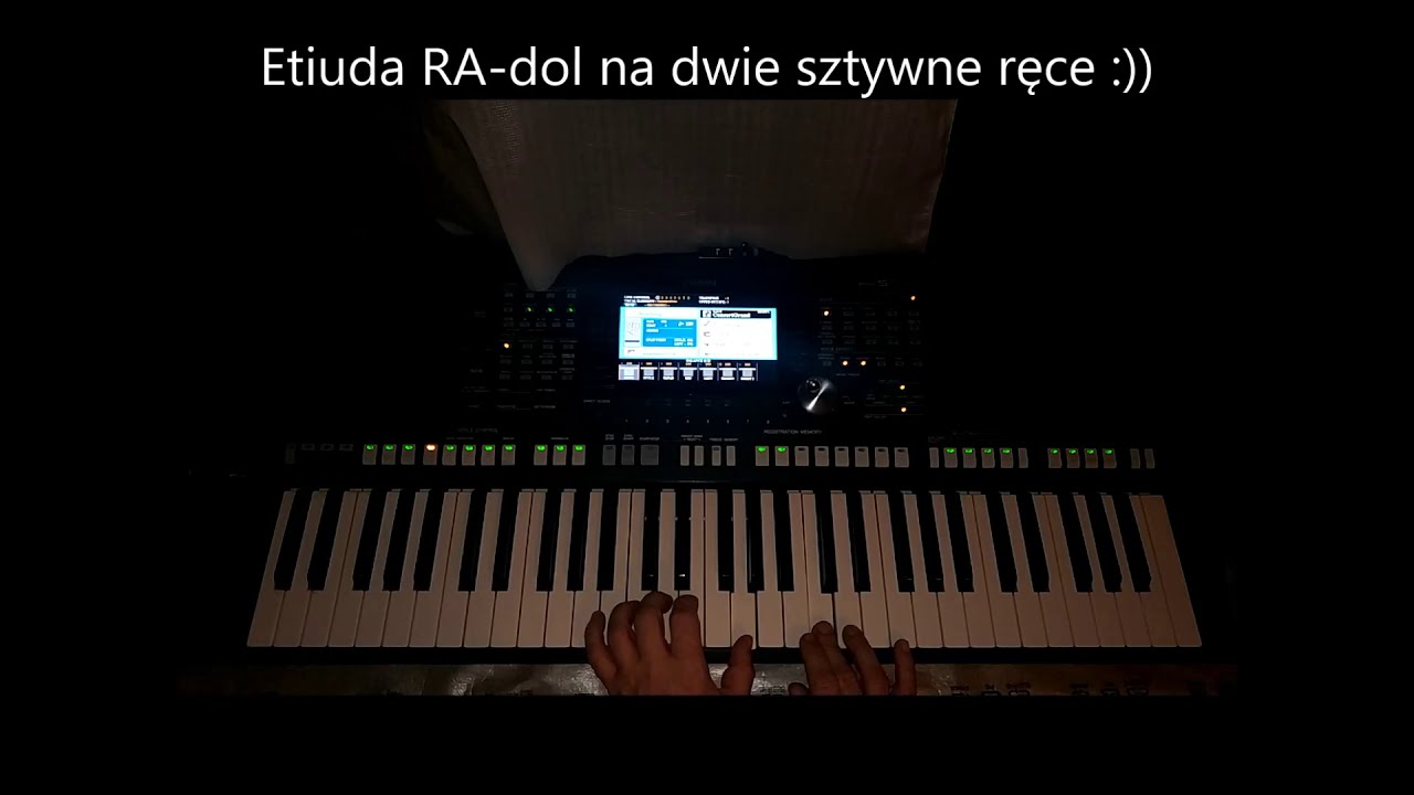 Etiuda RA-dol na dwie sztywne ręce