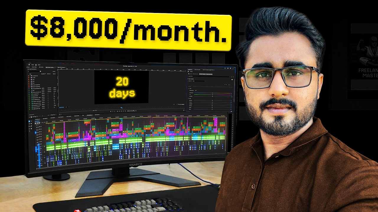 This Editor Hit $8,000/month in 20 DAYS!