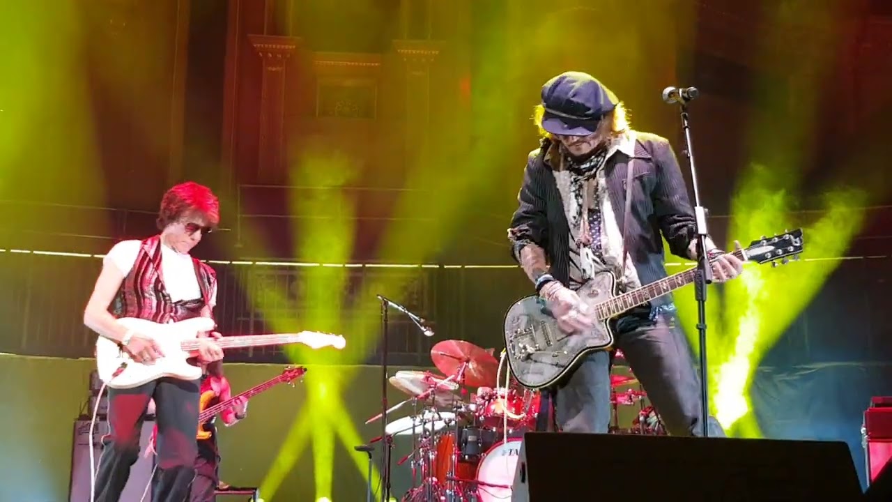 Jeff Beck and Johnny Depp - The Death & Resurrection Show - FIRST PUBLIC PERFORMANCE - Live London